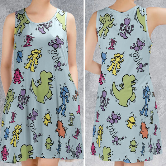 Sleeveless Dress - BEA5HWVA