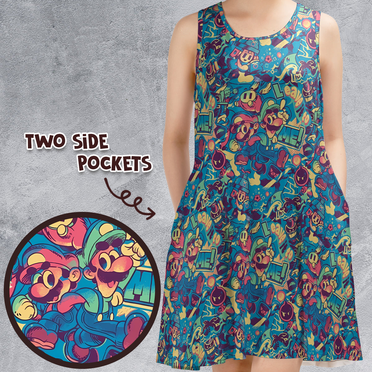 Sleeveless Dress - A67XYQJC