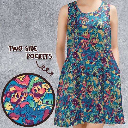 Sleeveless Dress - A67XYQJC