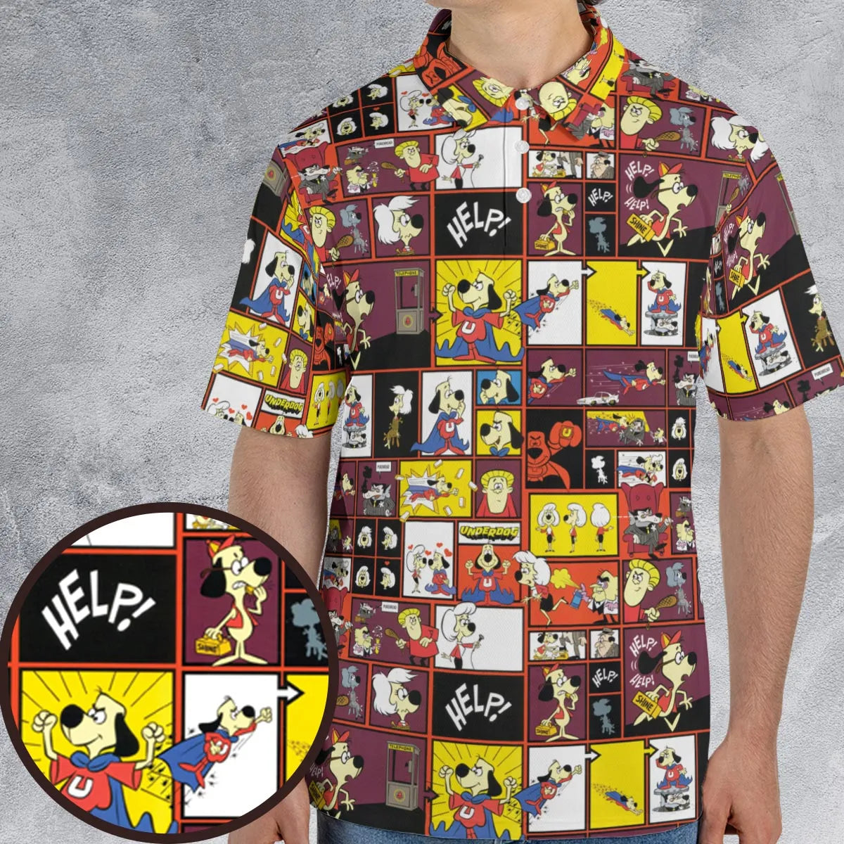 AOP Men/Women Polo Shirt - EGM52KYL