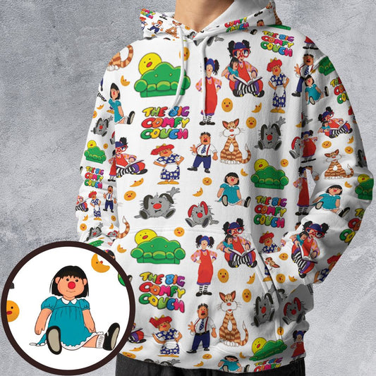 All-over Print Hoodie - DSVBYKYP -  - 1