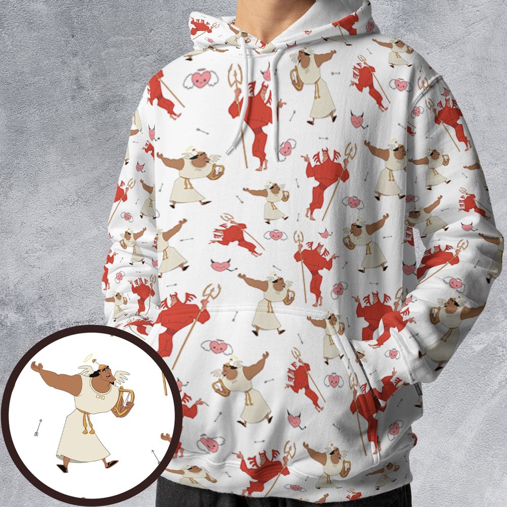 All-over Print Hoodie - 9S8BV714 -  - 1