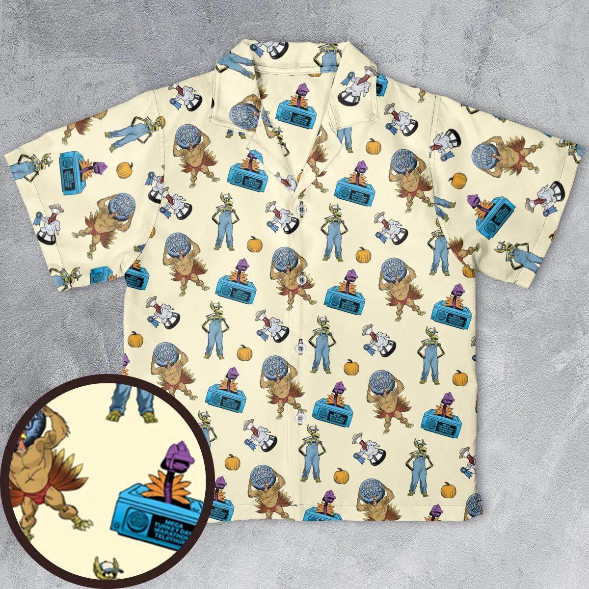 Youth Hawaiian Shirt - Q7MN8TTZ