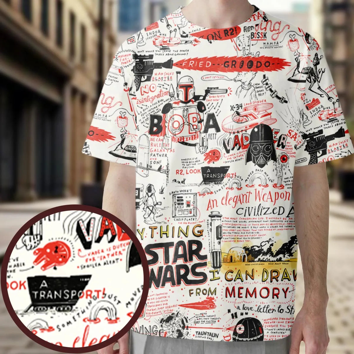 All-Over Print Unisex T-Shirt - 2T2E26ZC