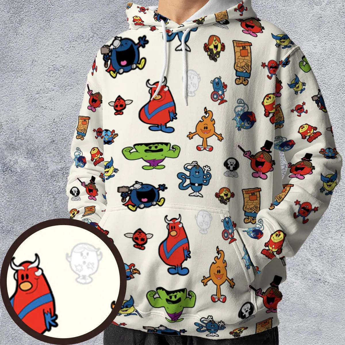 All-over Print Hoodie - 335FWSTD
