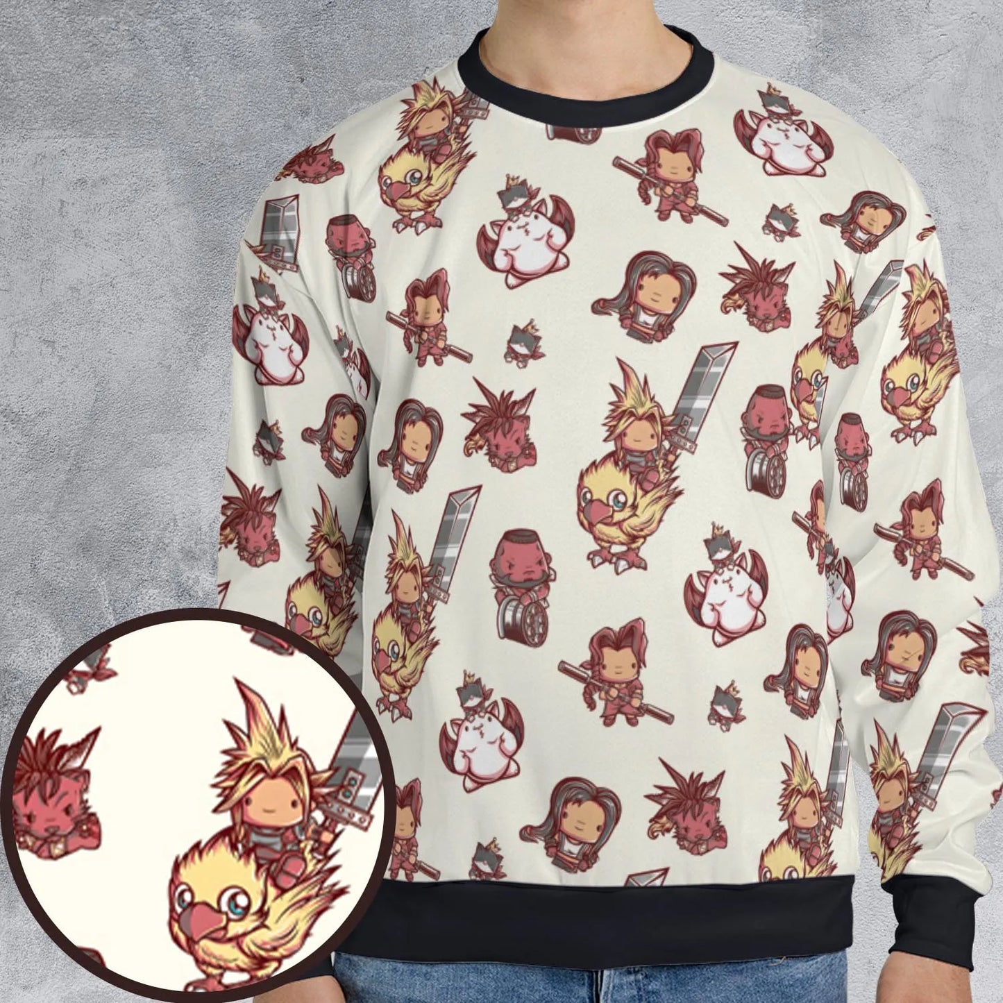 All-over Print Sweatshirt - HA8F9HX7
