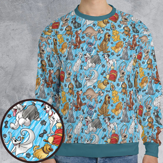 All-over Print Sweatshirt - J2YX5MLZ