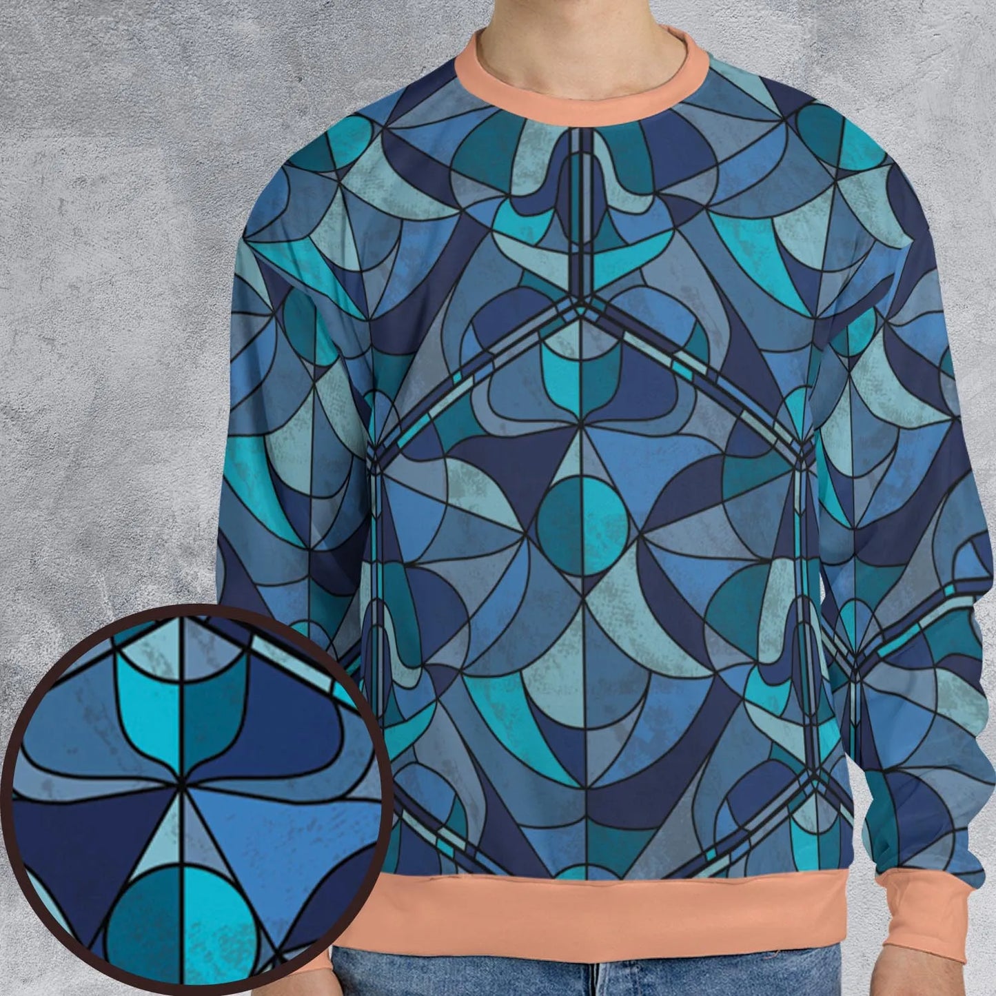 All-over Print Sweatshirt - TMD6VR52
