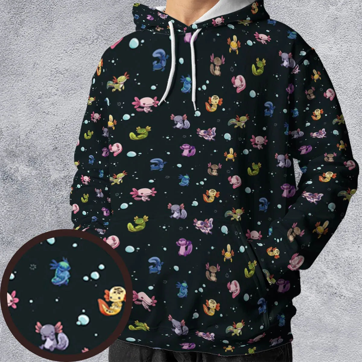 All-over Print Hoodie - 8QWU1VNP
