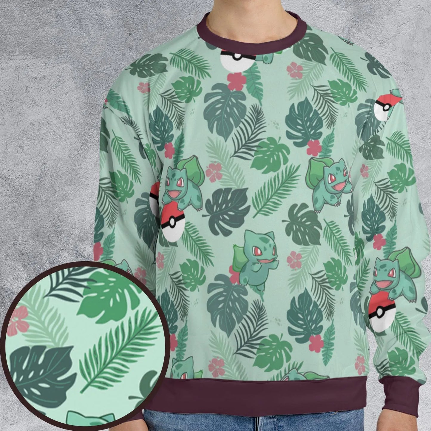 All-over Print Sweatshirt - 1RT3JA9M