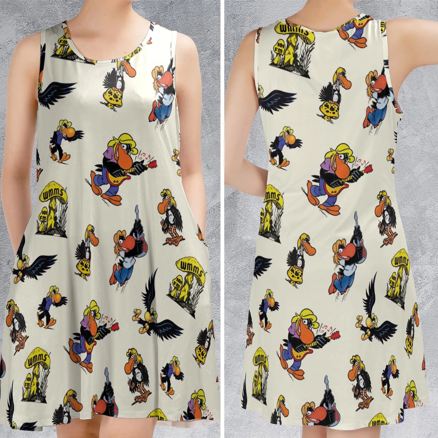 Sleeveless Dress - 5X8DU3MF