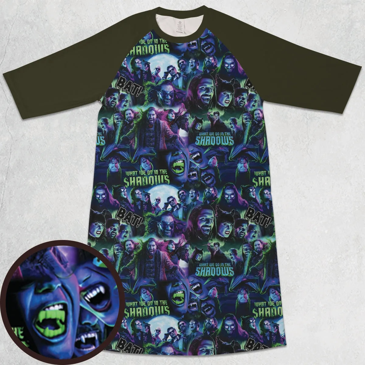 3/4 Sleeve Raglan Dress - 9S8KXS2D