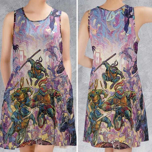 Sleeveless Dress - B4K1SNAP