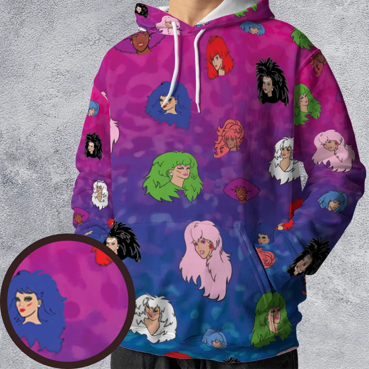 All-over Print Hoodie - BT3KASRW