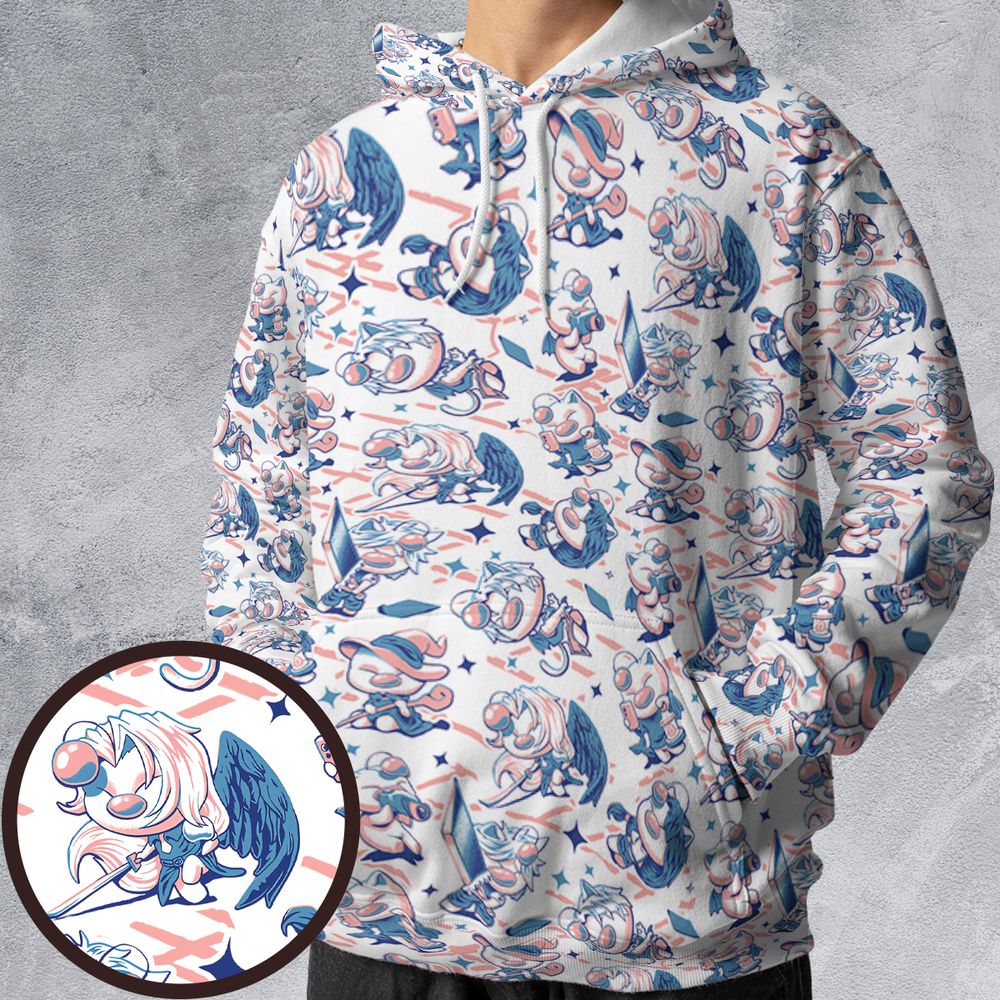 All-over Print Hoodie - NM25N112 -  - 1