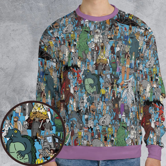 All-over Print Sweatshirt - 4G2YD4A5
