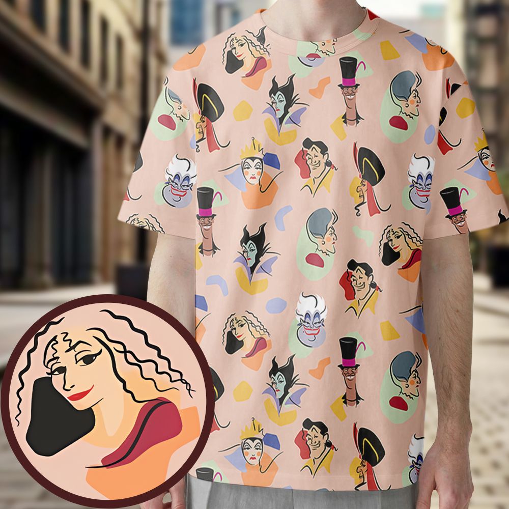 All-Over Print Unisex T-Shirt - 1M5FF41M -  - 1