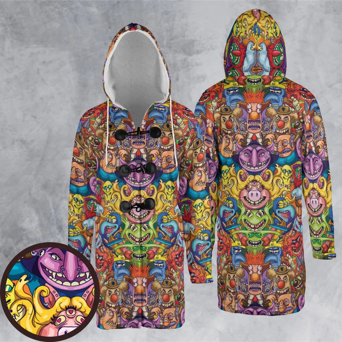 Hooded Cloak Coat - DCQ2D1US