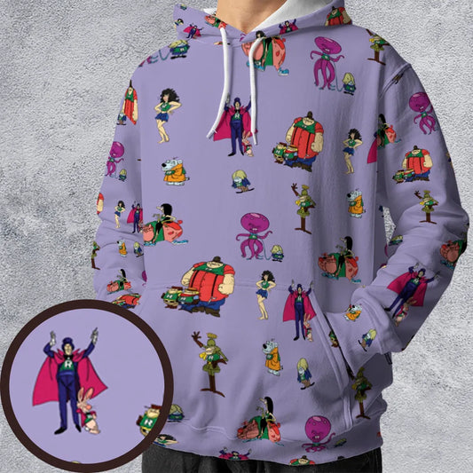 All-over Print Hoodie - ZXJA39WB