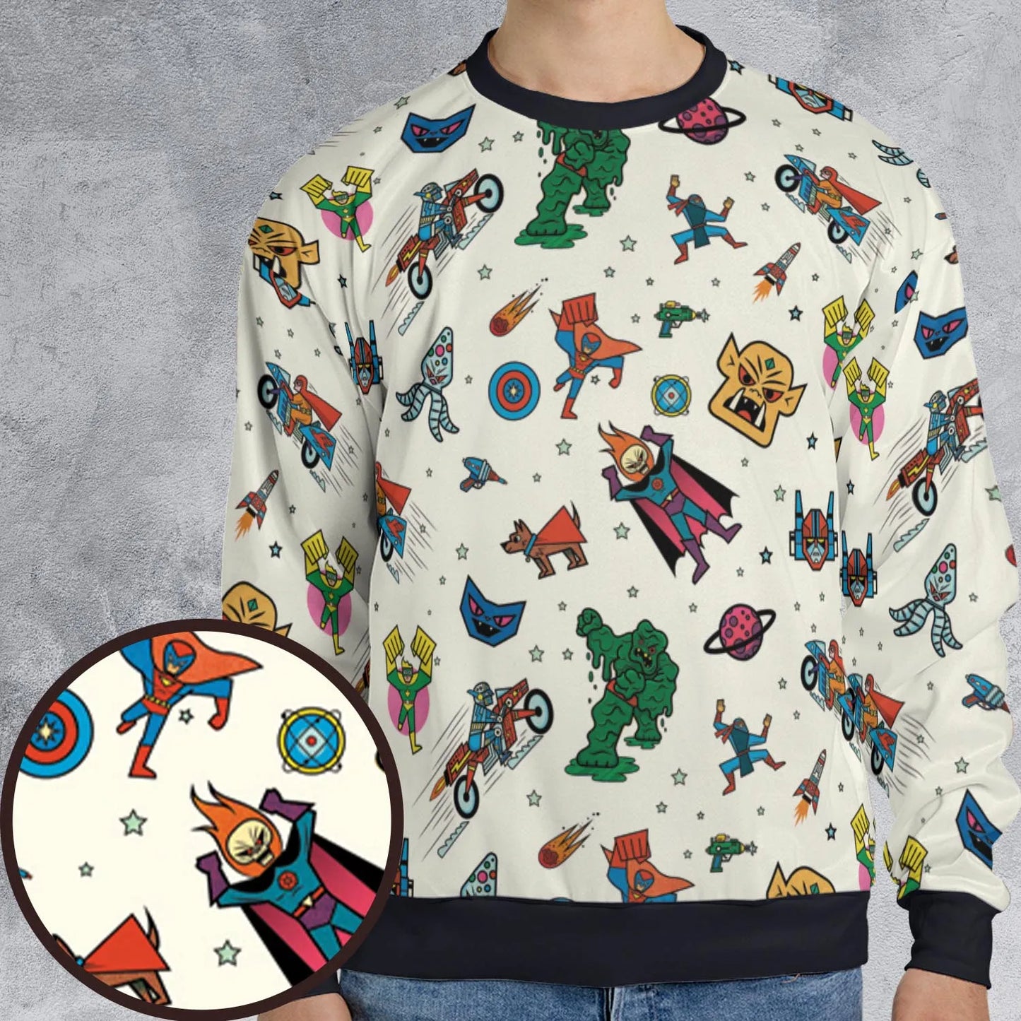All-over Print Sweatshirt - 4YRAX2T2