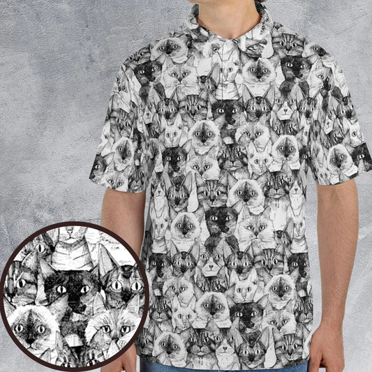 Just Cats AOP Men/Women Polo Shirt