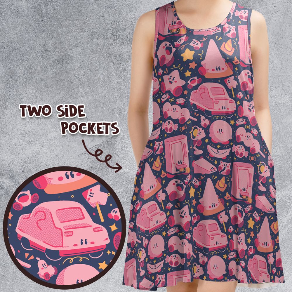 Sleeveless Dress - XH2HY682 -  - 1