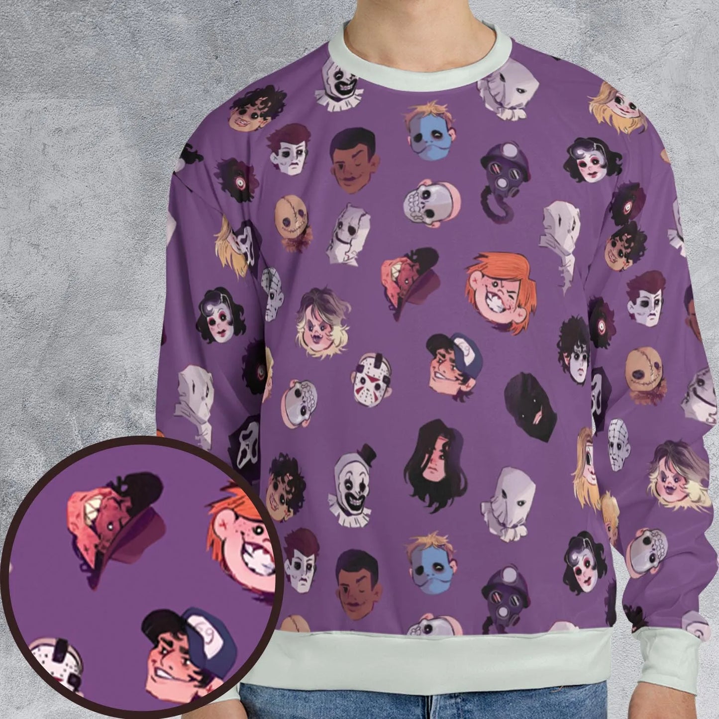 All-over Print Sweatshirt - YYPV1H5W