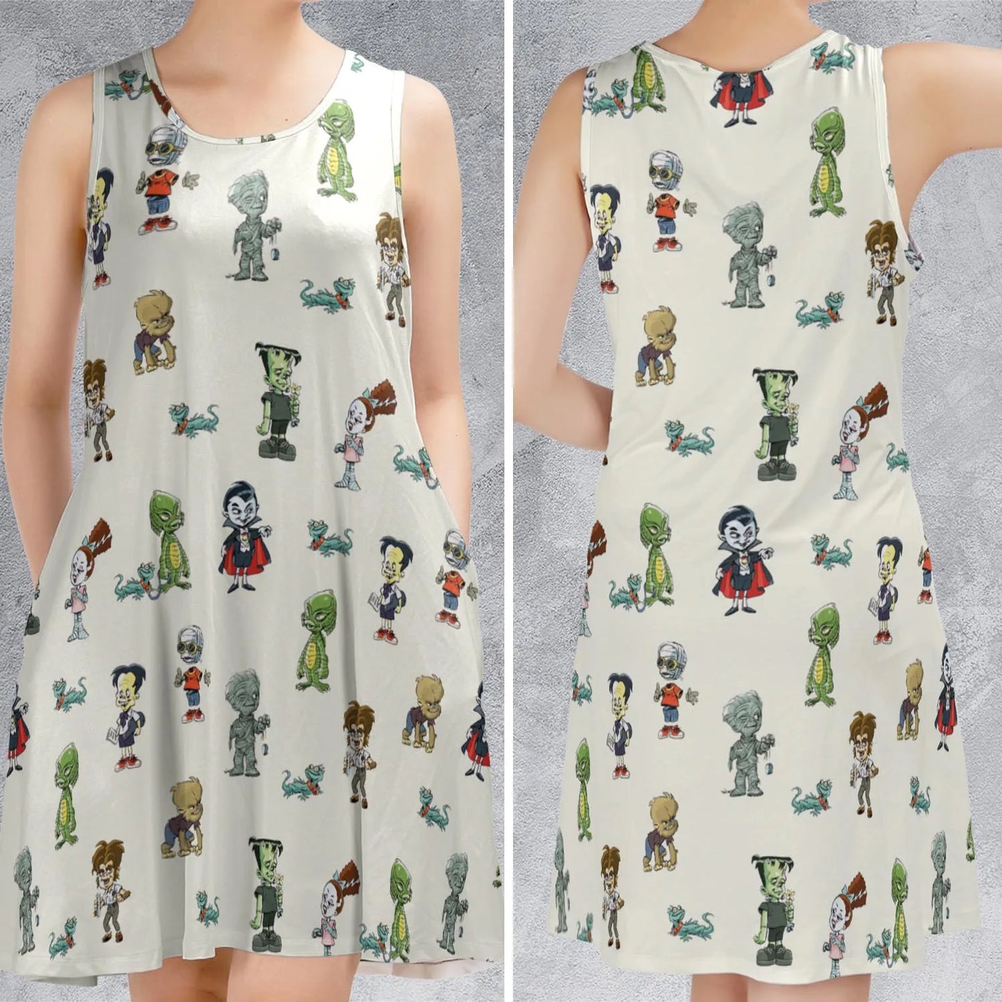 Sleeveless Dress - DBKBVXGN