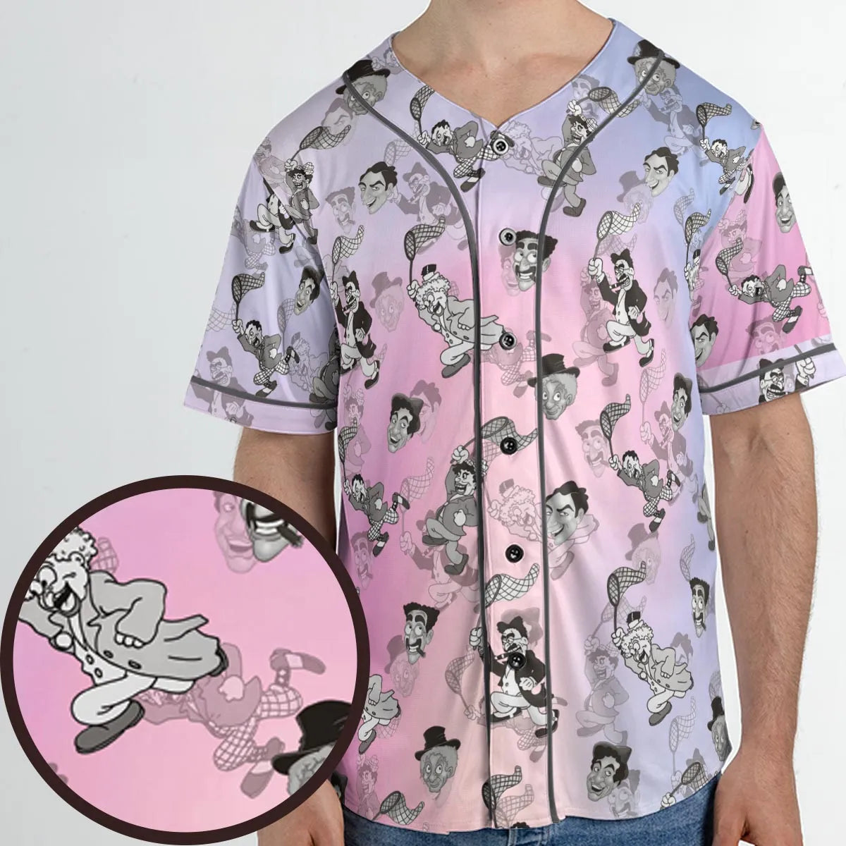 Unisex Baseball Jersey - 4QBRRCJM