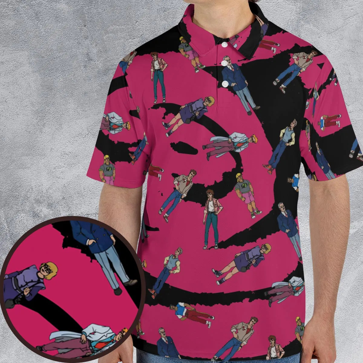 AOP Men/Women Polo Shirt - KYPTLL11