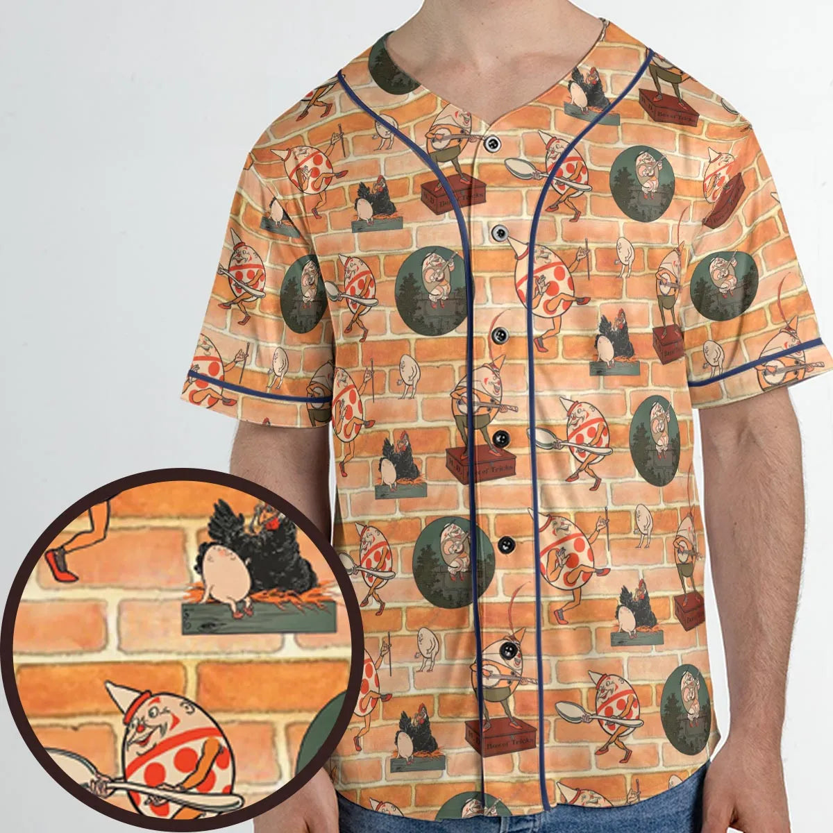 Unisex Baseball Jersey - QJH59A7W