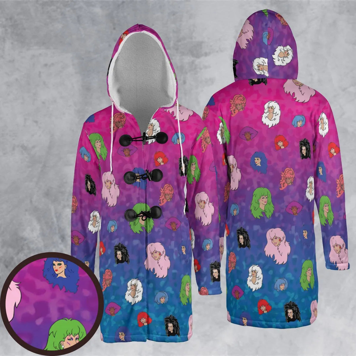 Hooded Cloak Coat - RRGFR1FQ