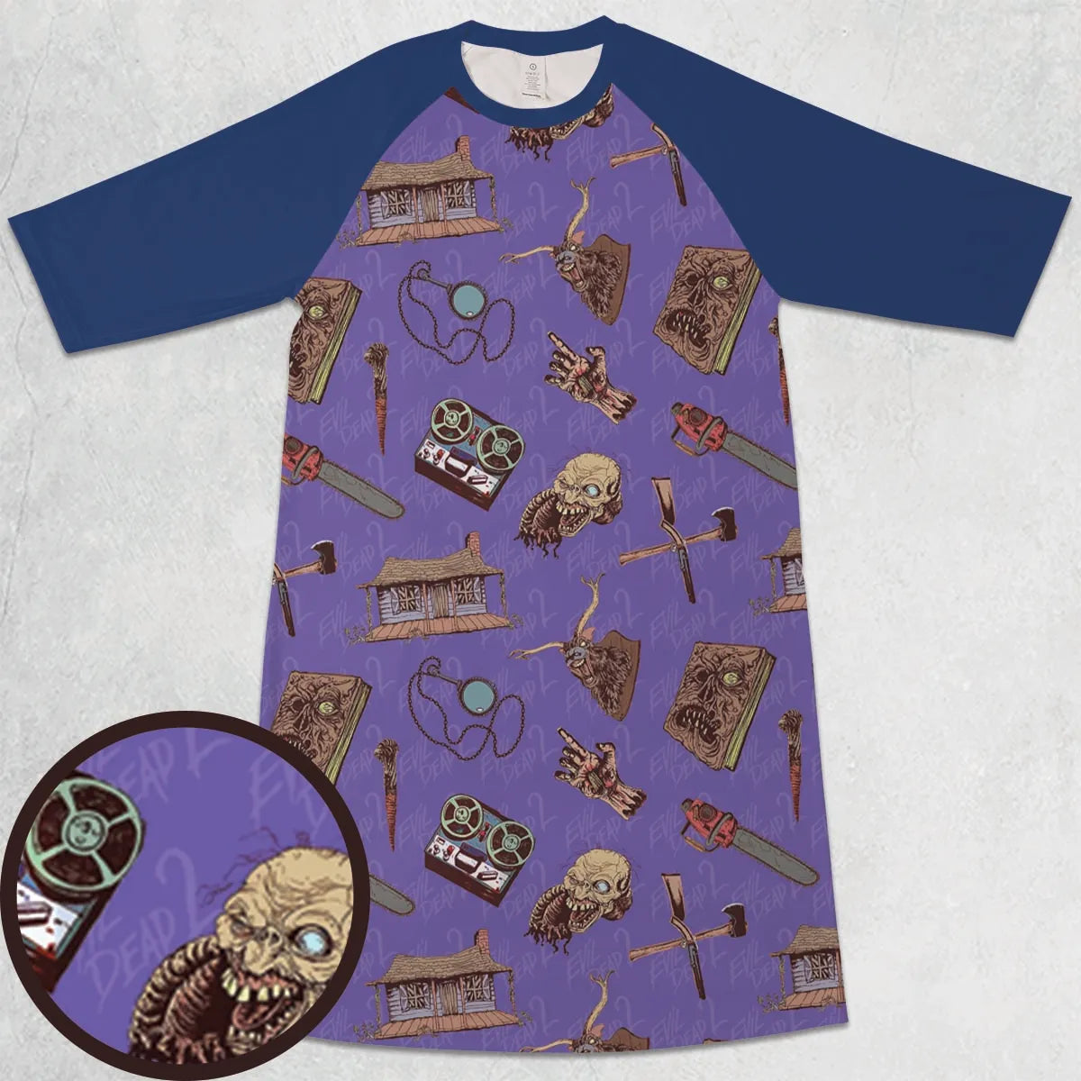 3/4 Sleeve Raglan Dress - 1MFL18N4