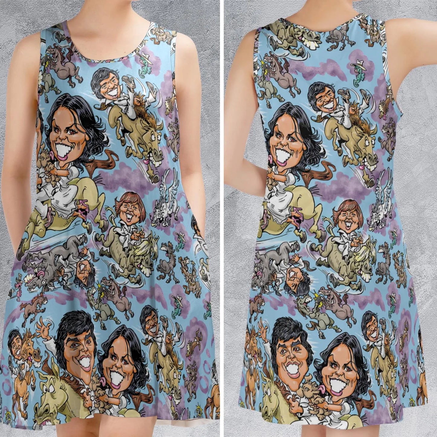 Sleeveless Dress - 59N4ZCJ1