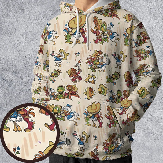All-over Print Hoodie - J63FXM3Z