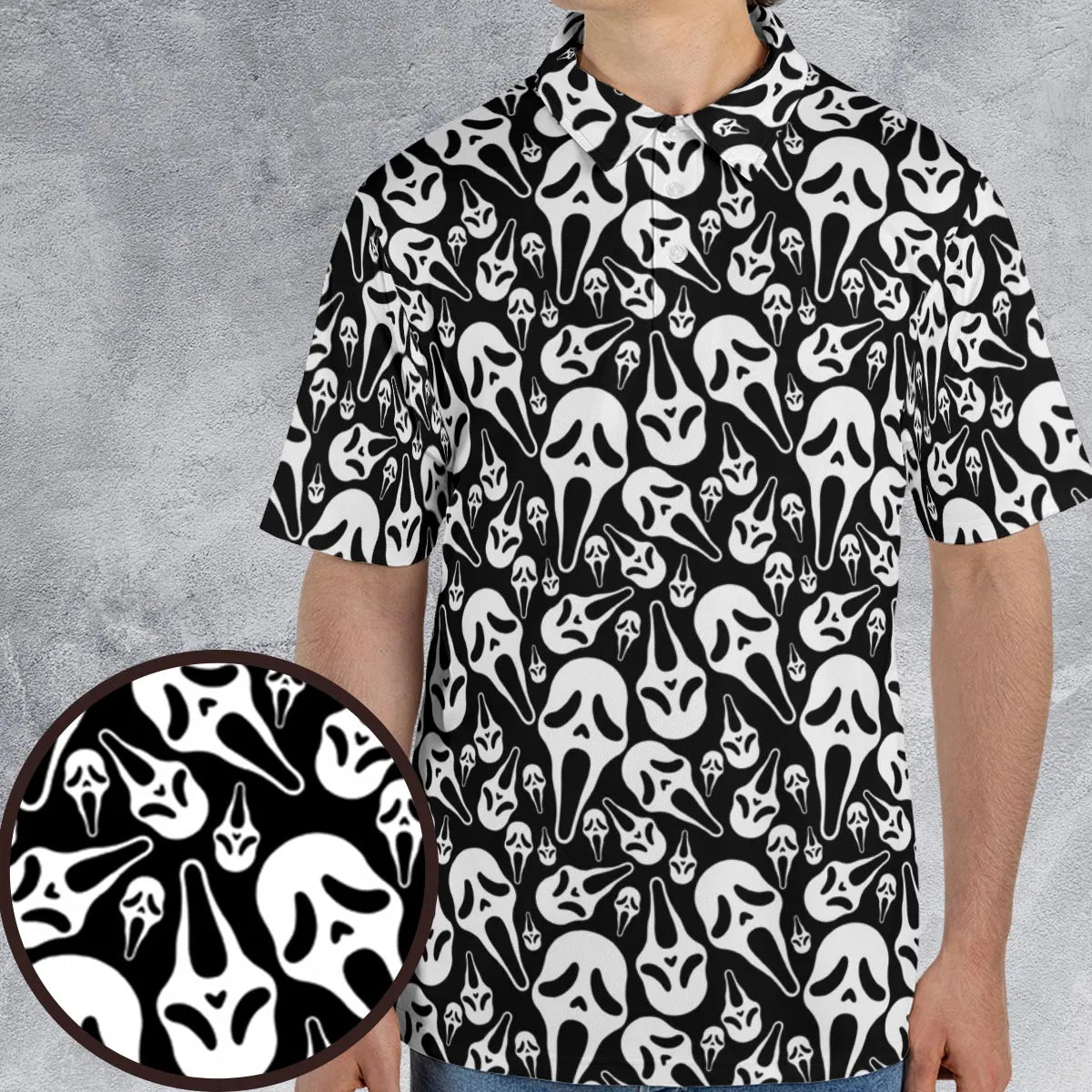 AOP Men/Women Polo Shirt - GJYLHMHQ