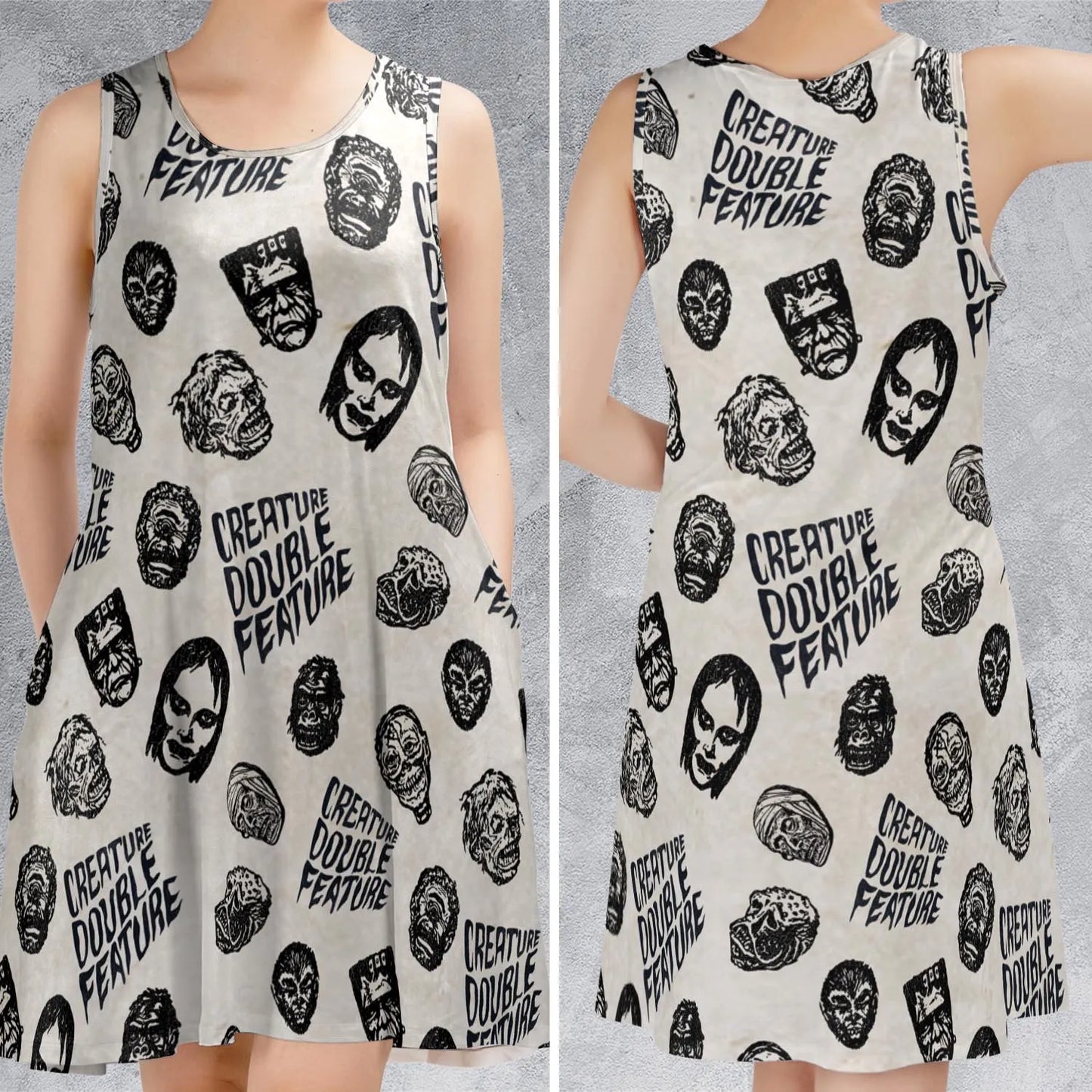 Sleeveless Dress - DJKCQWBR