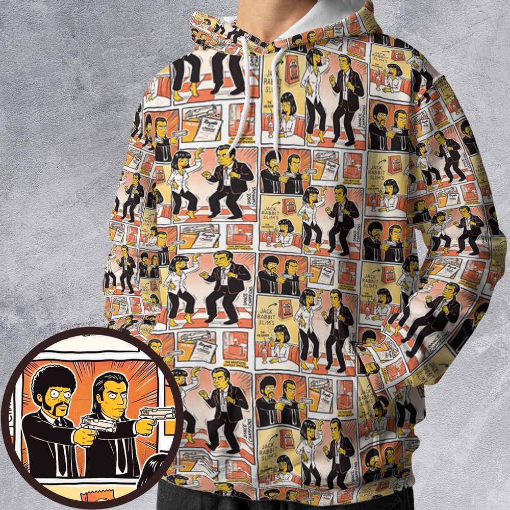 All-over Print Hoodie - PUSEN1FD -  - 1