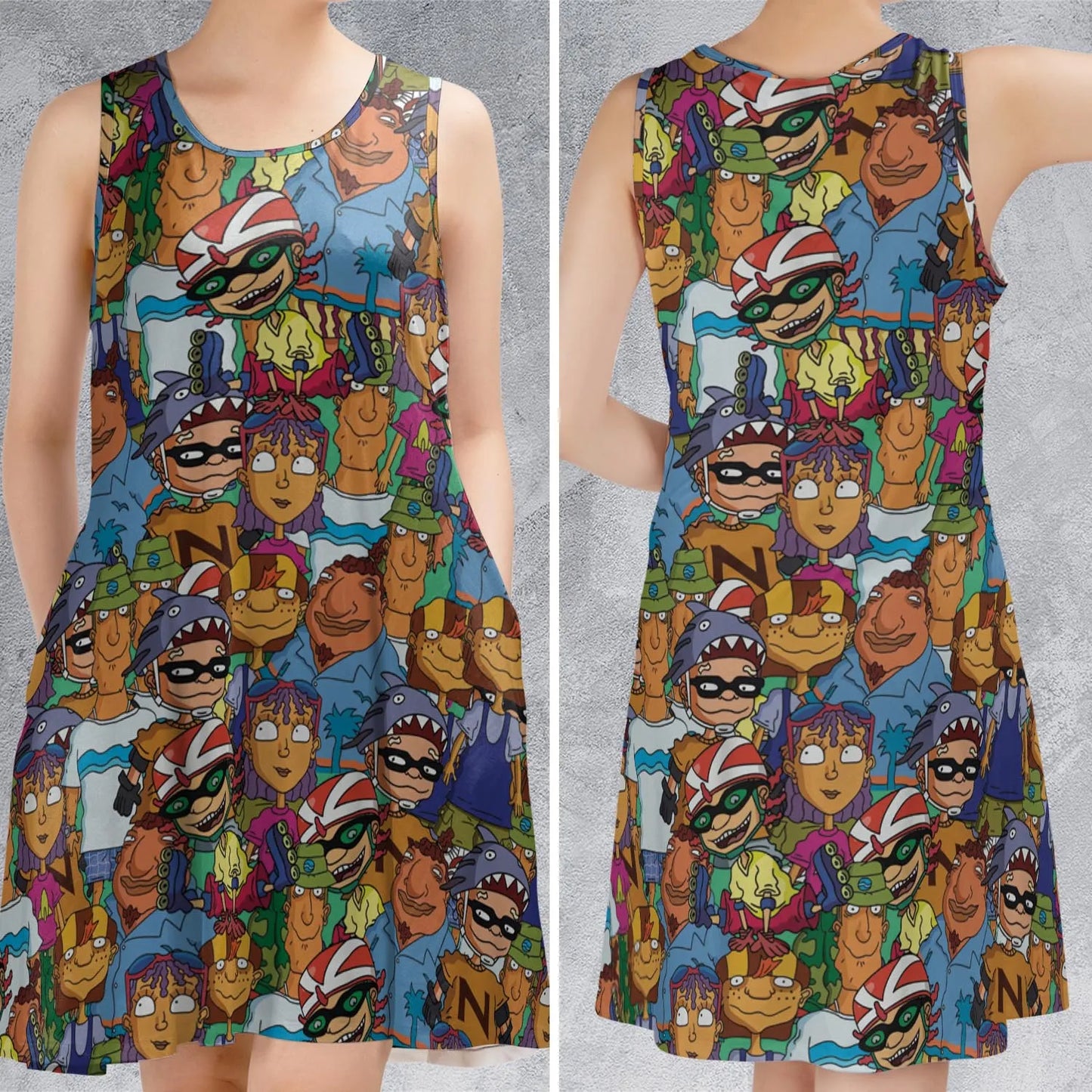 Sleeveless Dress - YXLDT4UK