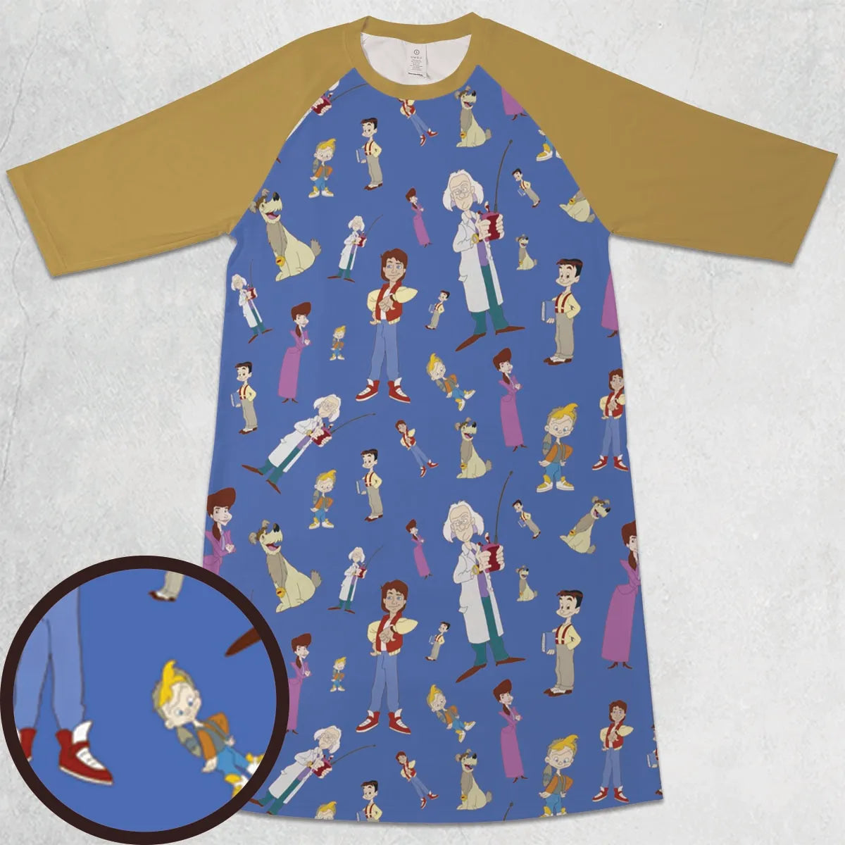 3/4 Sleeve Raglan Dress - UB1V3RRG