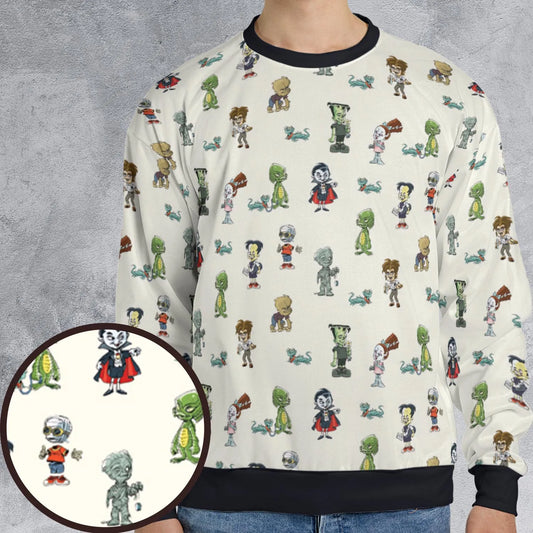 All-over Print Sweatshirt - TRS8EKX2