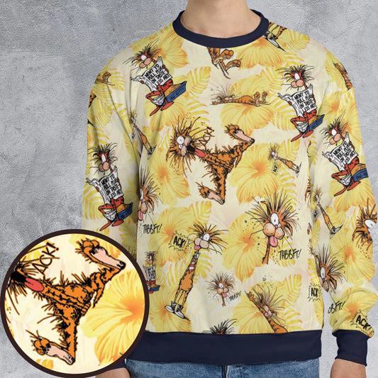 All-over Print Sweatshirt - WT51SRQD