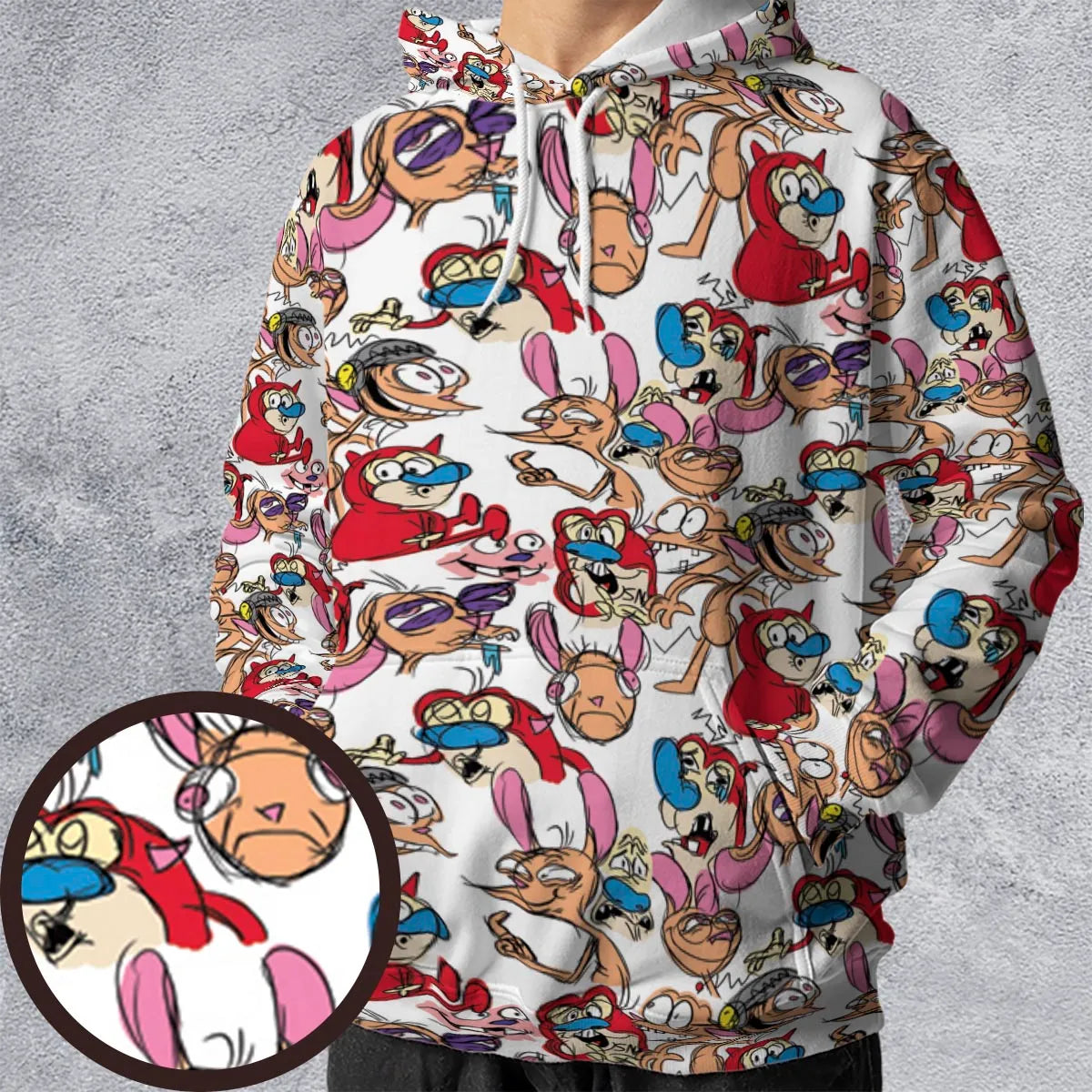 All-over Print Hoodie - D9RC8WT5