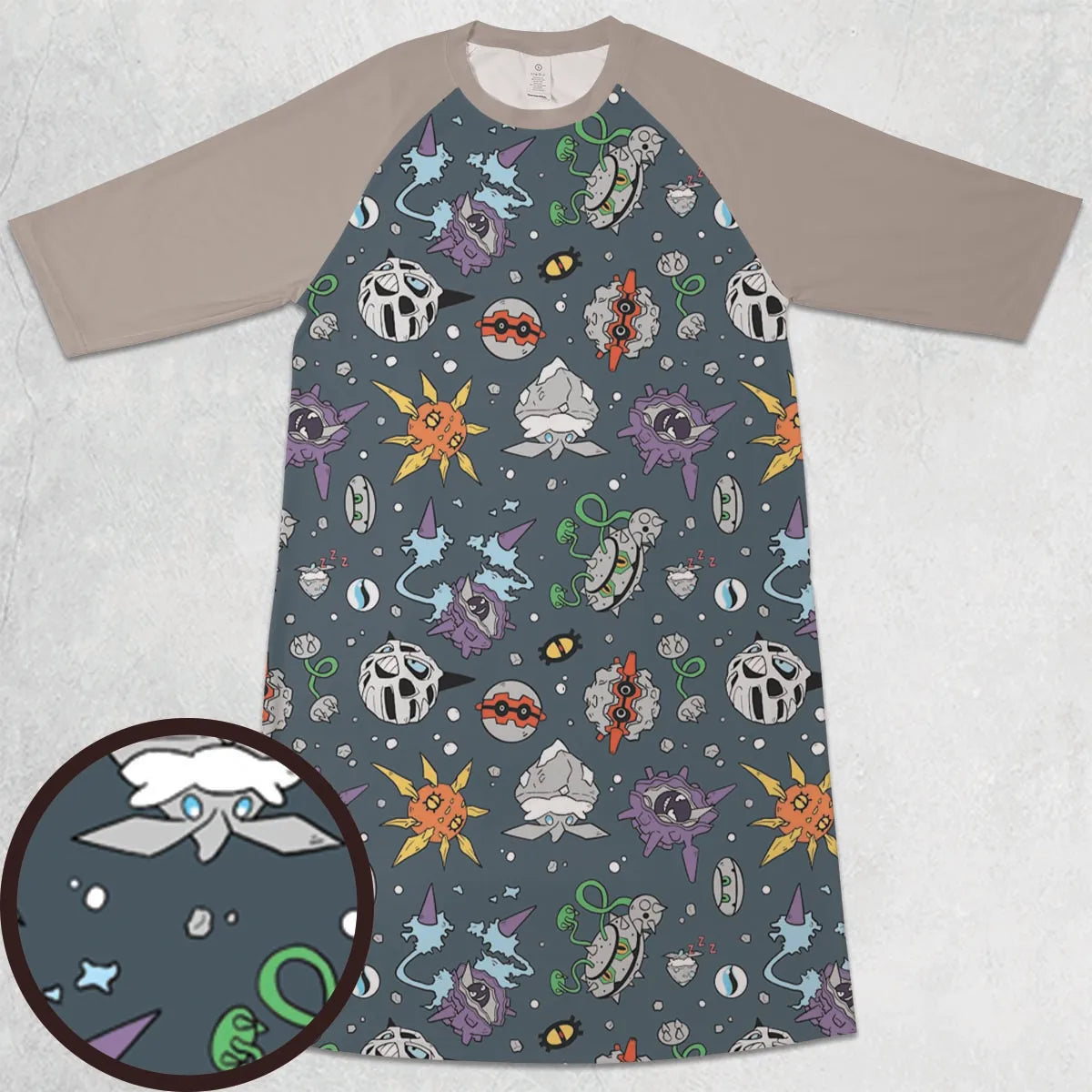 3/4 Sleeve Raglan Dress - KNCSTWW3