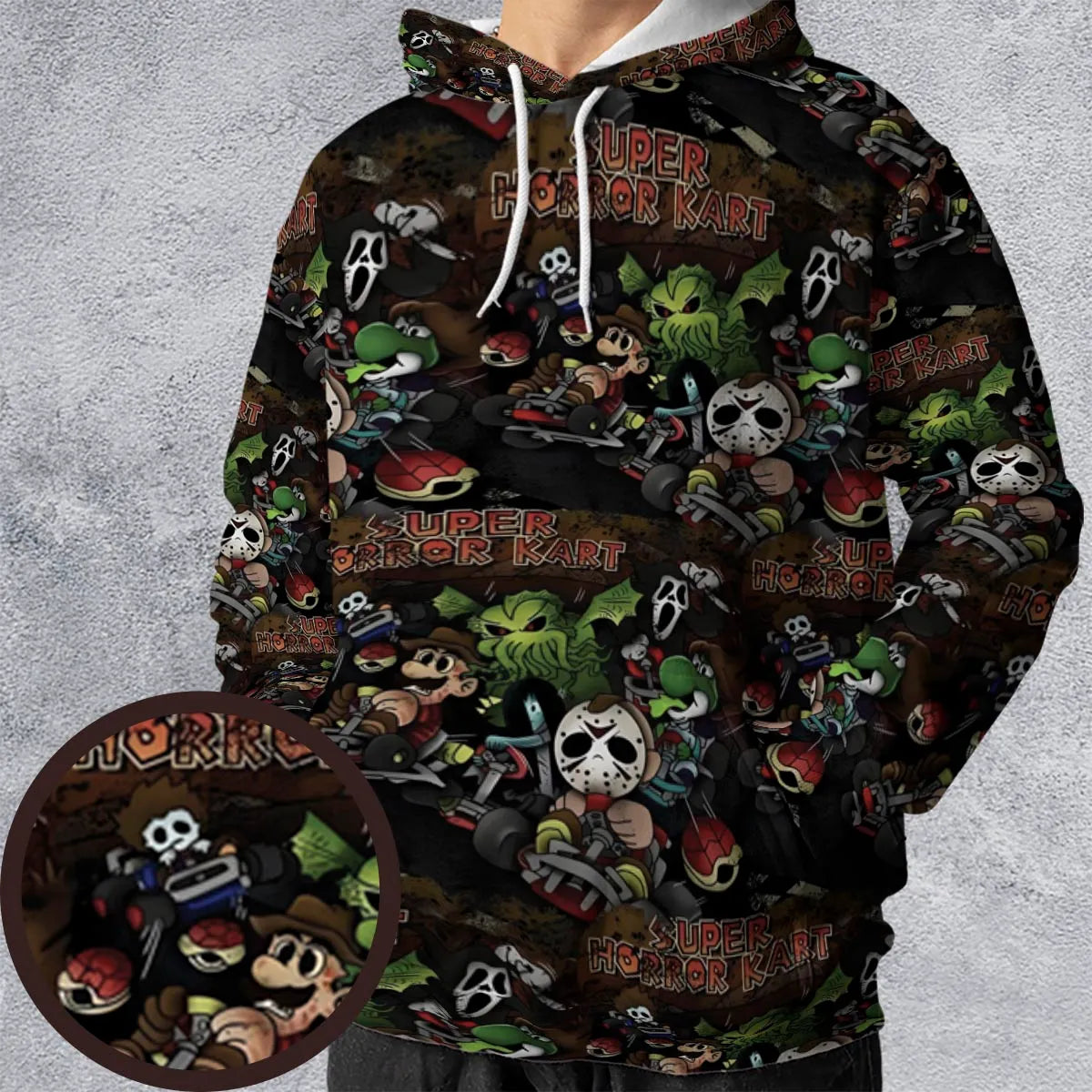 All-over Print Hoodie - GAW1TF52