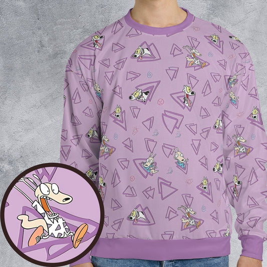 All-over Print Sweatshirt - KWWZMGG8 -  - 1