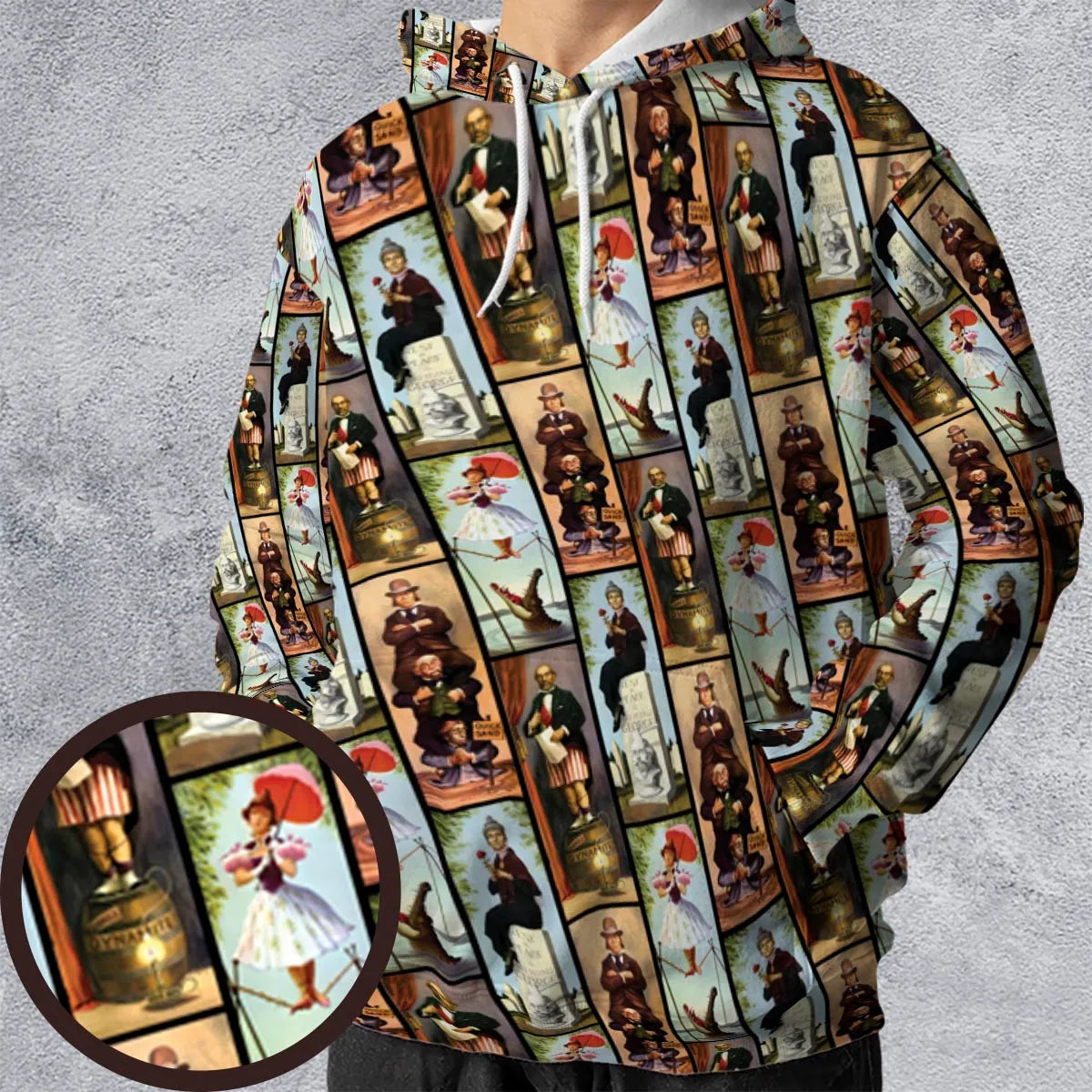 All-over Print Hoodie - 64469BF8