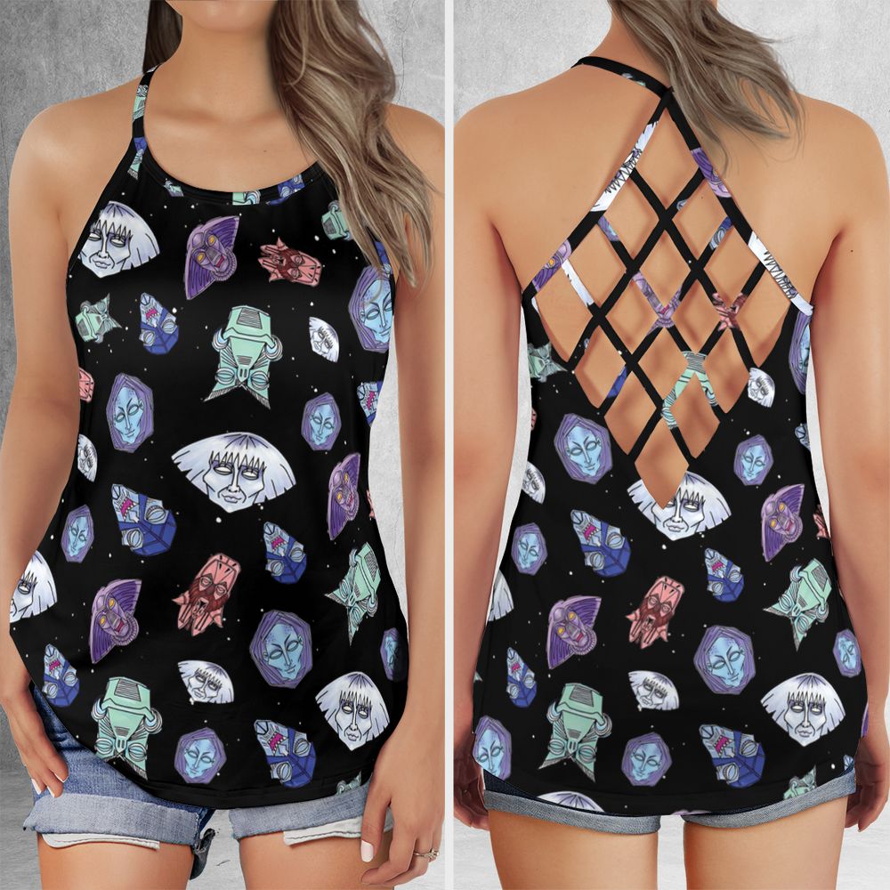 Criss Cross Tank Top - BZ14BDRQ -  - 1