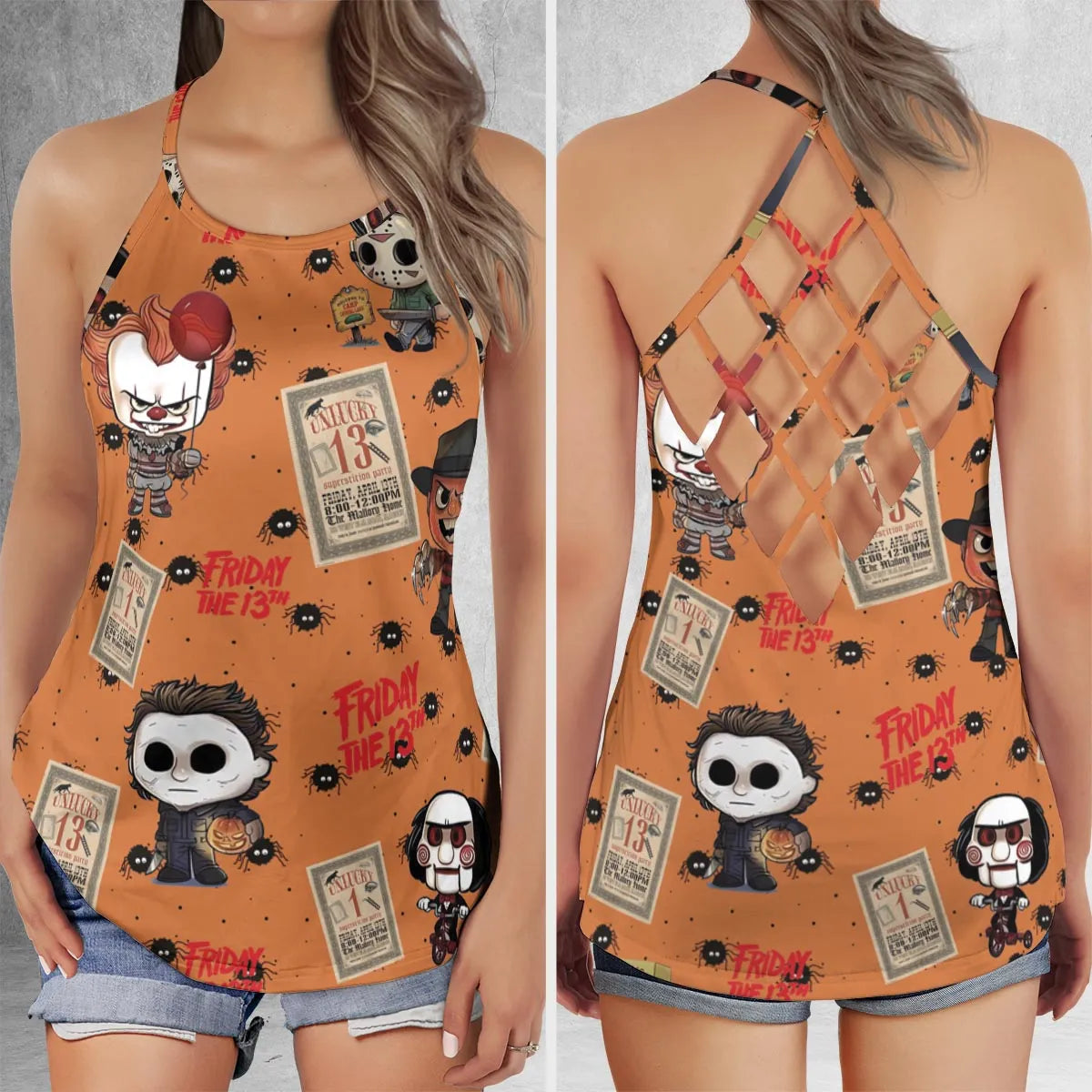 Criss Cross Tank Top - 9Z9C7T2A