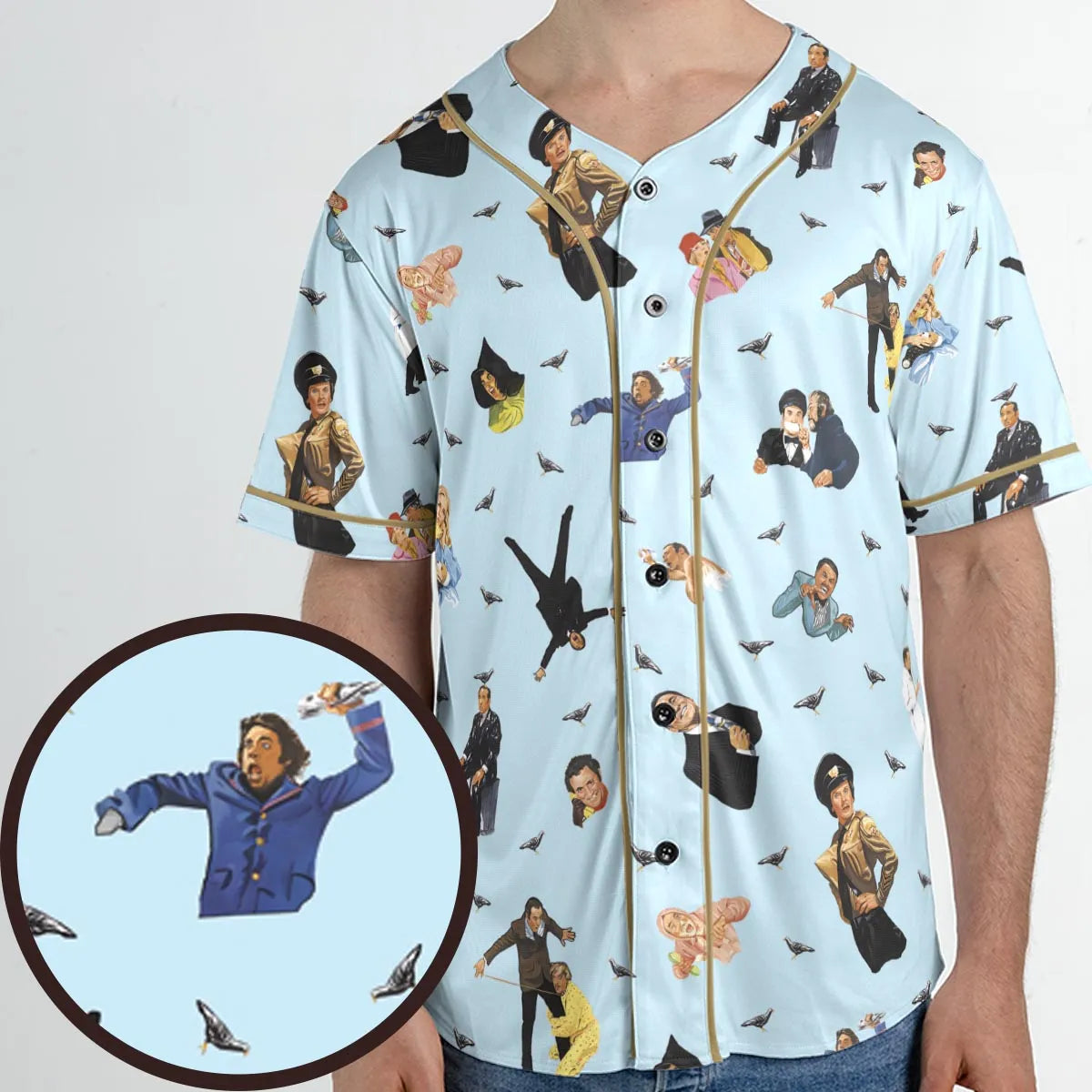 Unisex Baseball Jersey - 5RZCDQBQ